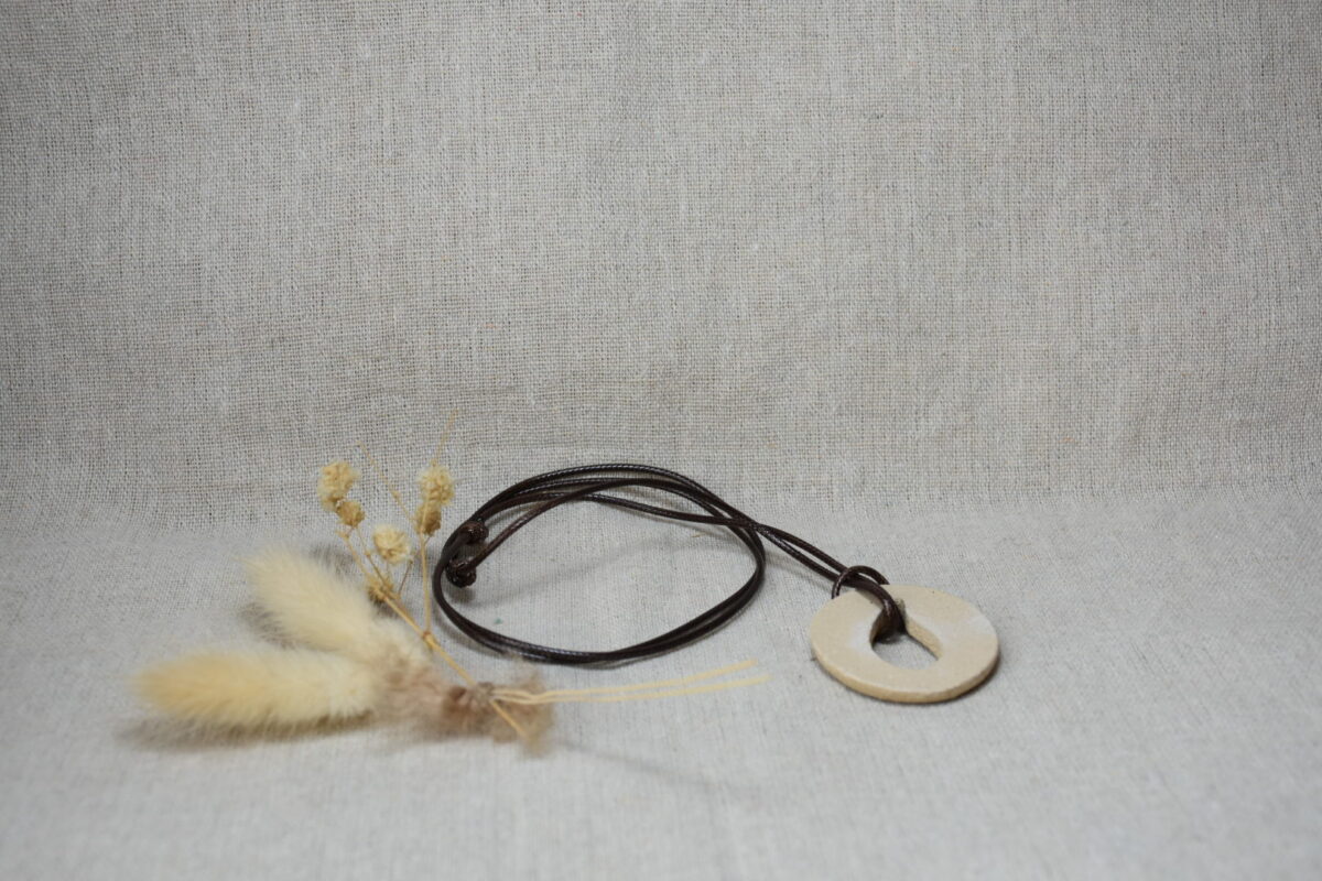 Ceramic Teardrop Loop Pendant Ceramic Teardrop Loop Pendant