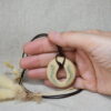 Ceramic Teardrop Loop Pendant Ceramic Teardrop Loop Pendant