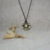 Ceramic Talisman Disc Pendant Ceramic Talisman Disc Pendant
