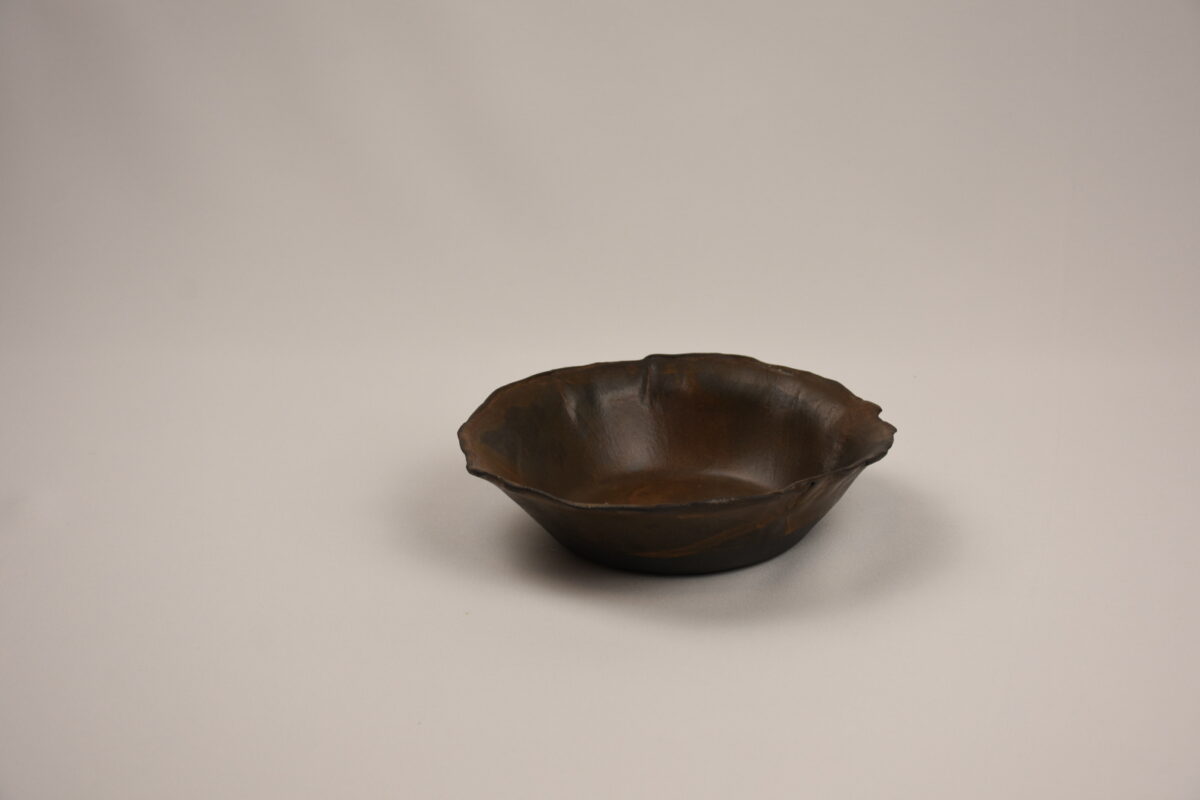 Handmade Black Stoneware Soup & Salad Set Handmade Black Stoneware Soup & Salad Set