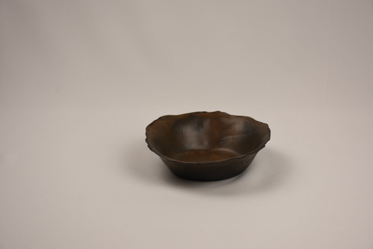 Handmade Black Stoneware Soup & Salad Set Handmade Black Stoneware Soup & Salad Set