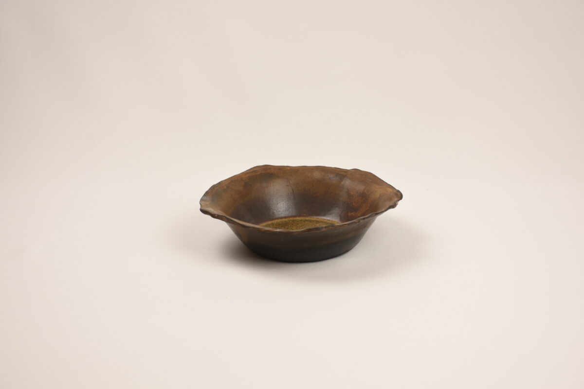 Handmade Black Stoneware Soup & Salad Set Handmade Black Stoneware Soup & Salad Set