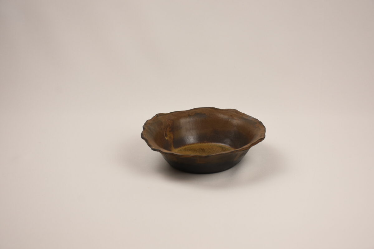 Handmade Black Stoneware Soup & Salad Set Handmade Black Stoneware Soup & Salad Set