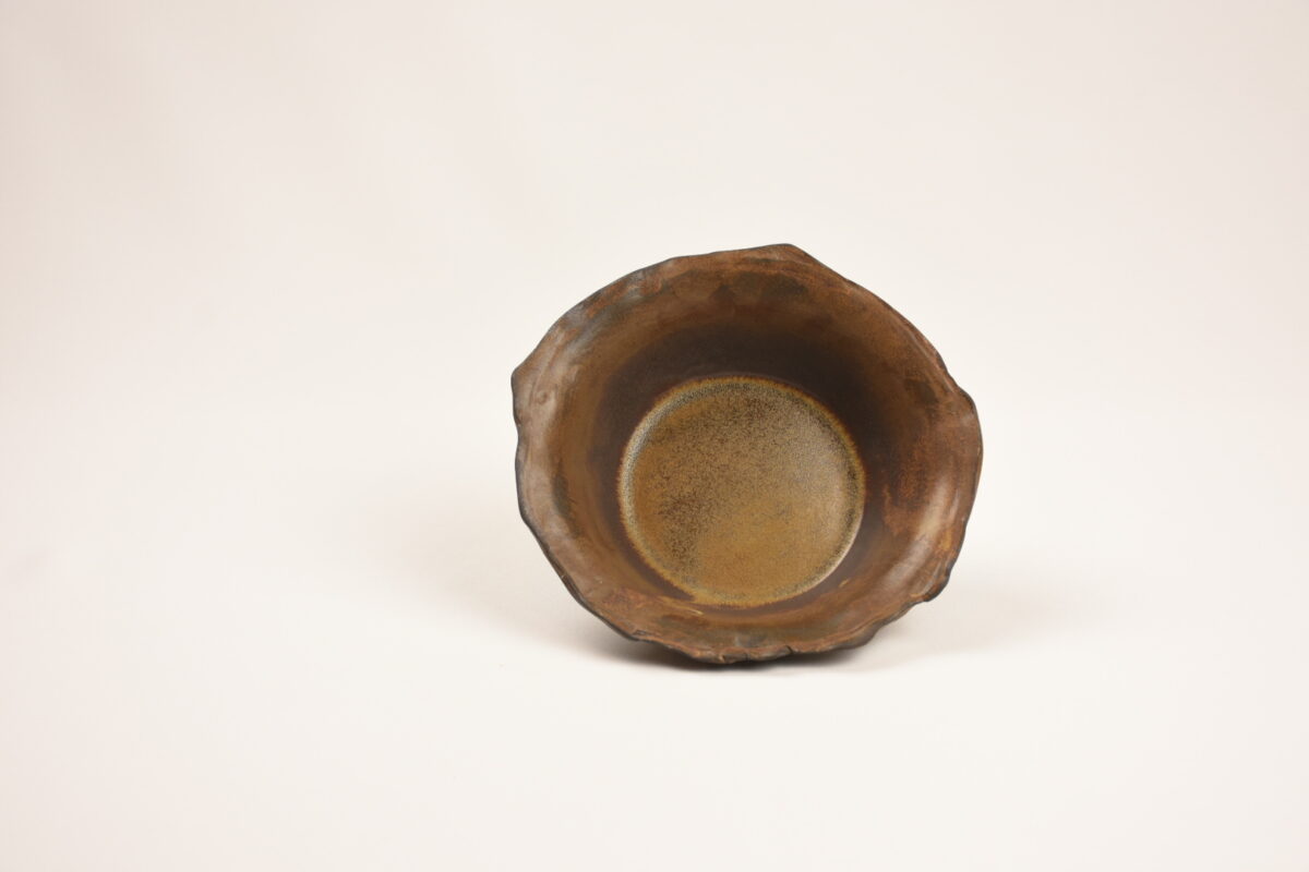 Handmade Black Stoneware Soup & Salad Set Handmade Black Stoneware Soup & Salad Set