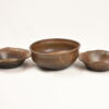 Handmade Black Stoneware Soup & Salad Set Handmade Black Stoneware Soup & Salad Set