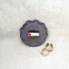 free palestine black clay ring dish free palestine black clay ring dish