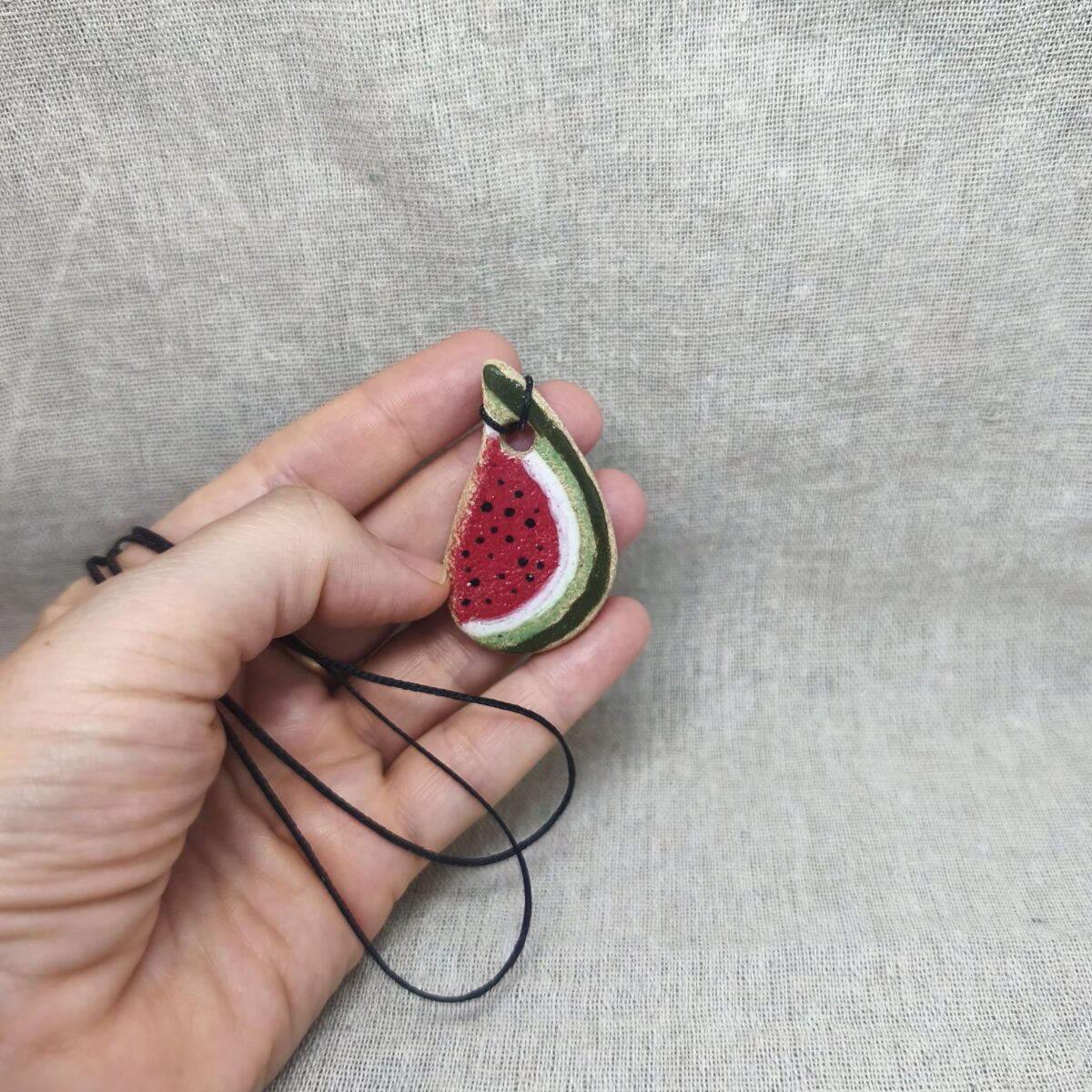 free palestine watermelon pendant free palestine watermelon pendant