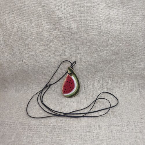 free palestine watermelon pendant free palestine watermelon pendant