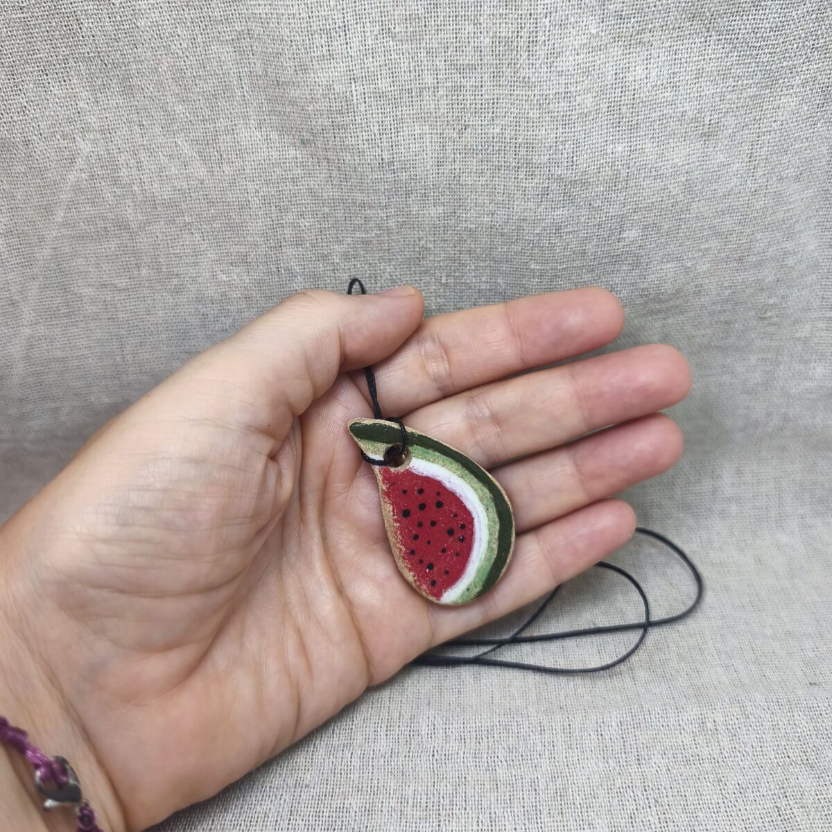 free palestine watermelon pendant free palestine watermelon pendant