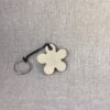 Handmade Free Palestine Ceramic Flower Keychain Handmade Free Palestine Ceramic Flower Keychain