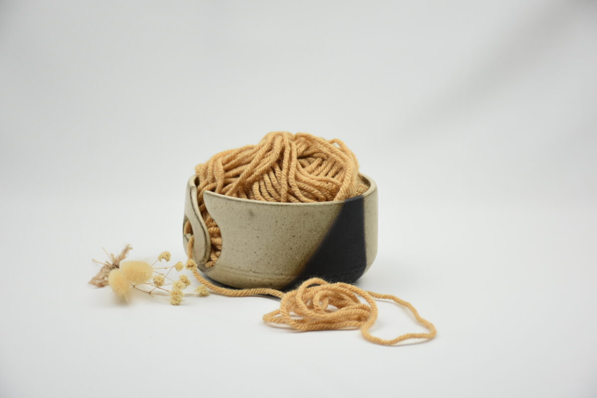 Handmade Ceramic Yarn Bowl Handmade Ceramic Yarn Bowl
