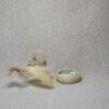 Handmade Ceramic Worry Stone | "HERE" Mindfulness Grounding Pebble Handmade Ceramic Worry Stone | "HERE" Mindfulness Grounding Pebble