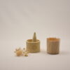 Handmade Ceramic Weed Grinder | Earthy 2-Piece Herb Crusher & Cannabis Accessory Handmade Ceramic Weed Grinder | Earthy 2-Piece Herb Crusher & Cannabis Accessory
