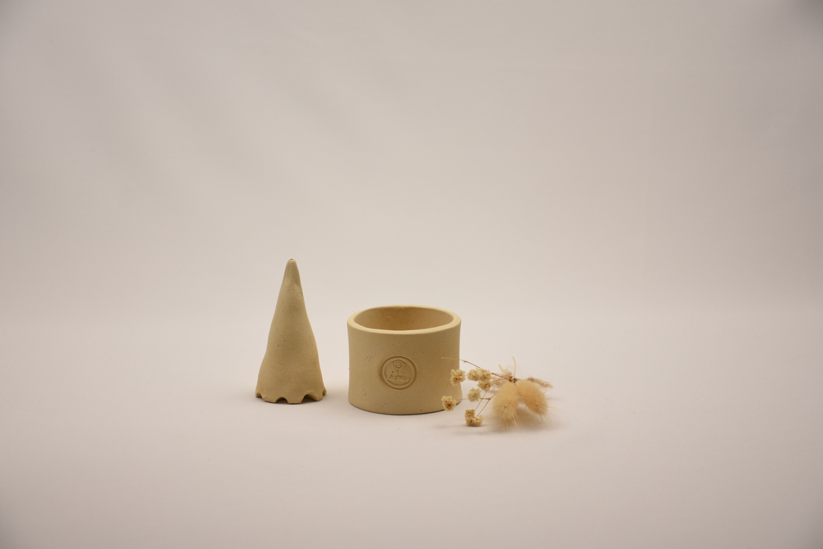 Handmade Ceramic Weed Grinder | Earthy 2-Piece Herb Crusher & Cannabis Accessory Handmade Ceramic Weed Grinder | Earthy 2-Piece Herb Crusher & Cannabis Accessory
