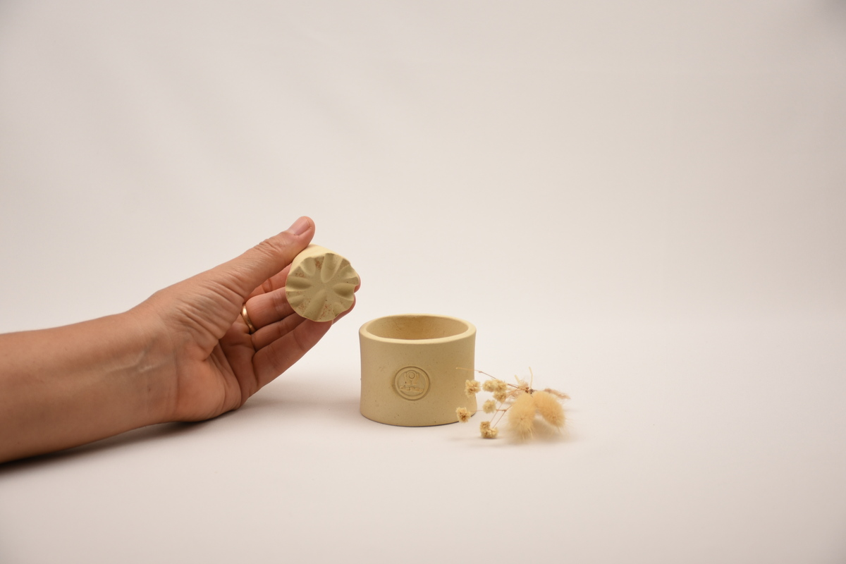 Handmade Ceramic Weed Grinder | Earthy 2-Piece Herb Crusher & Cannabis Accessory Handmade Ceramic Weed Grinder | Earthy 2-Piece Herb Crusher & Cannabis Accessory