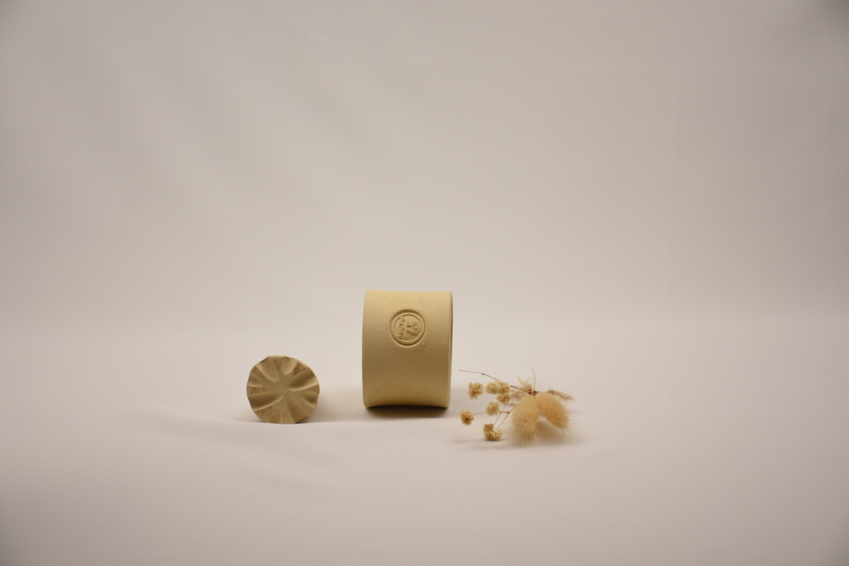 Handmade Ceramic Weed Grinder | Earthy 2-Piece Herb Crusher & Cannabis Accessory Handmade Ceramic Weed Grinder | Earthy 2-Piece Herb Crusher & Cannabis Accessory