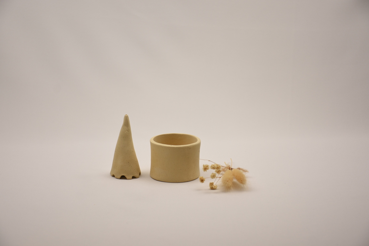 Handmade Ceramic Weed Grinder | Earthy 2-Piece Herb Crusher & Cannabis Accessory Handmade Ceramic Weed Grinder | Earthy 2-Piece Herb Crusher & Cannabis Accessory