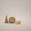 Handmade Ceramic Weed Grinder | Earthy 2-Piece Herb Crusher & Cannabis Accessory Handmade Ceramic Weed Grinder | Earthy 2-Piece Herb Crusher & Cannabis Accessory