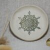 Handmade Ceramic Mandala Ring Dish Handmade Ceramic Mandala Ring Dish
