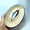 Hand-Painted Palestine Map Ceramic Dish | Palestinian Flag Oval Catchall Tray Hand-Painted Palestine Map Ceramic Dish | Palestinian Flag Oval Catchall Tray