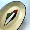 Hand-Painted Palestine Map Ceramic Dish Hand-Painted Palestine Map Ceramic Dish