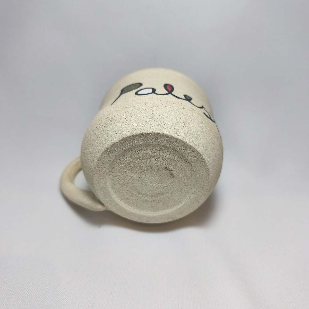 Handmade Palestine Ceramic Mug | Hand-Painted Heritage Coffee Cup Handmade Palestine Ceramic Mug | Hand-Painted Heritage Coffee Cup